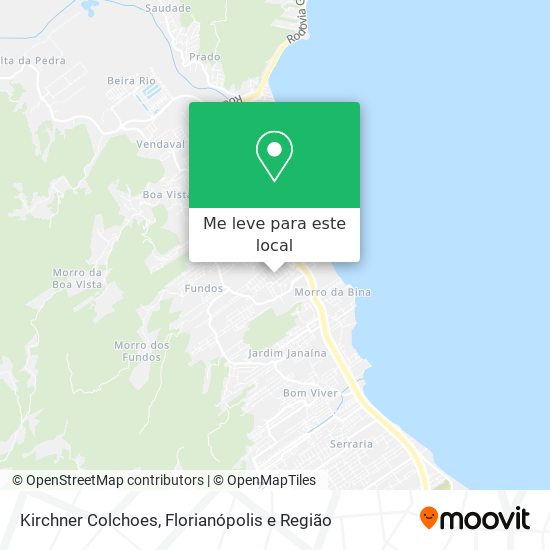 Kirchner Colchoes mapa