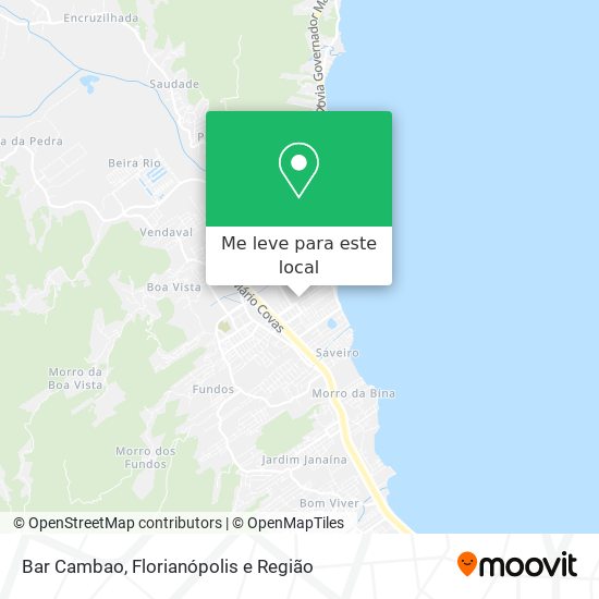 Bar Cambao mapa