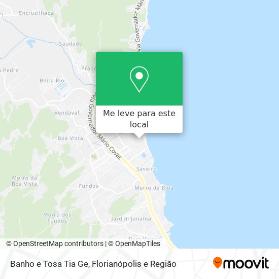 Banho e Tosa Tia Ge mapa