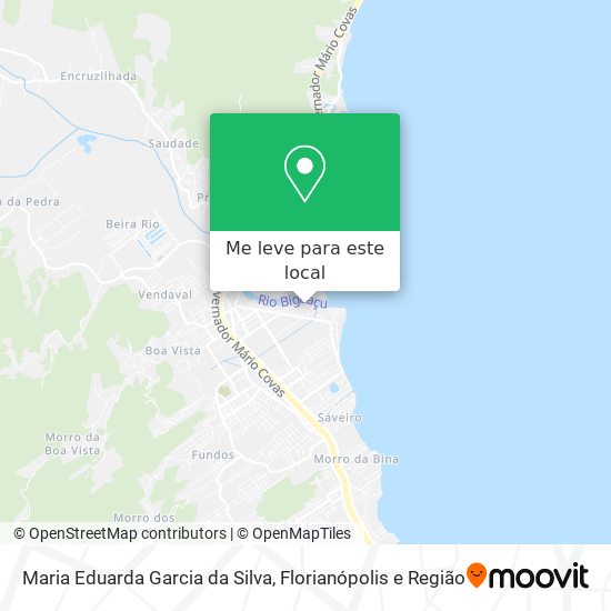 Maria Eduarda Garcia da Silva mapa