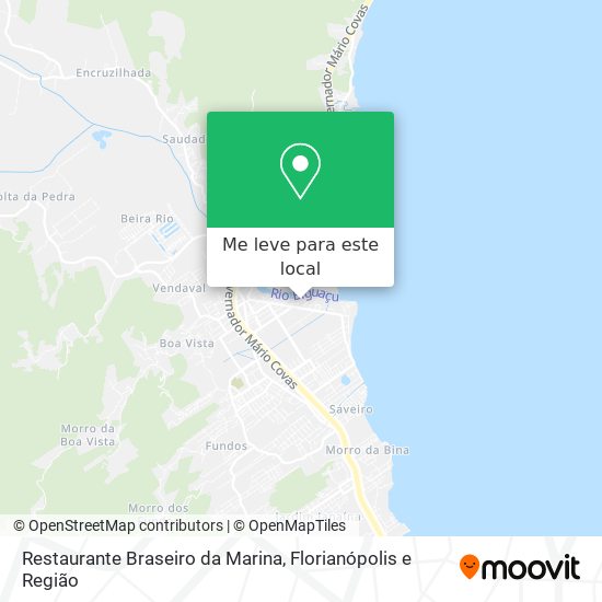Restaurante Braseiro da Marina mapa