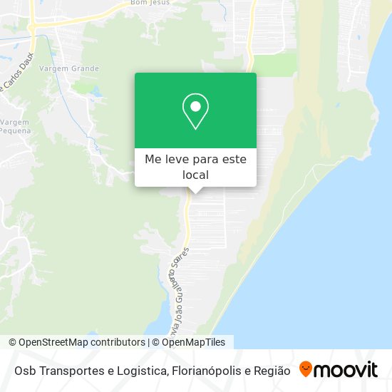 Osb Transportes e Logistica mapa