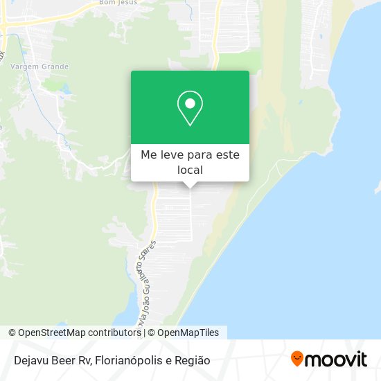Dejavu Beer Rv mapa