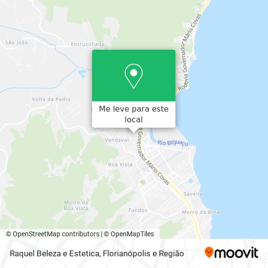 Raquel Beleza e Estetica mapa