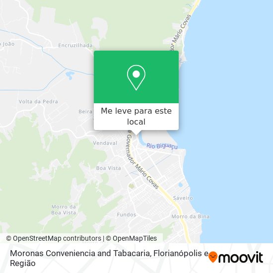 Moronas Conveniencia and Tabacaria mapa