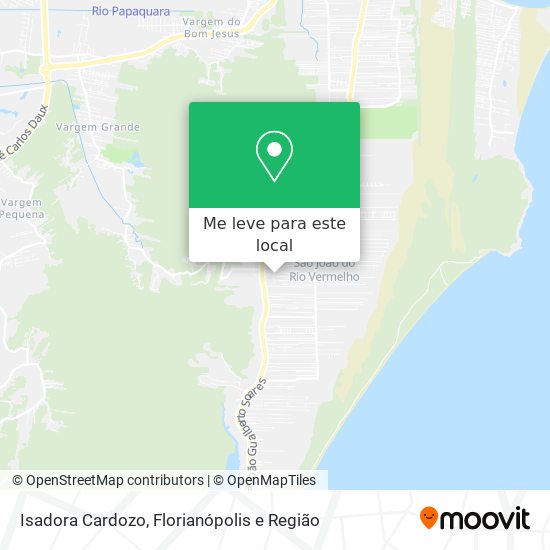 Isadora Cardozo mapa