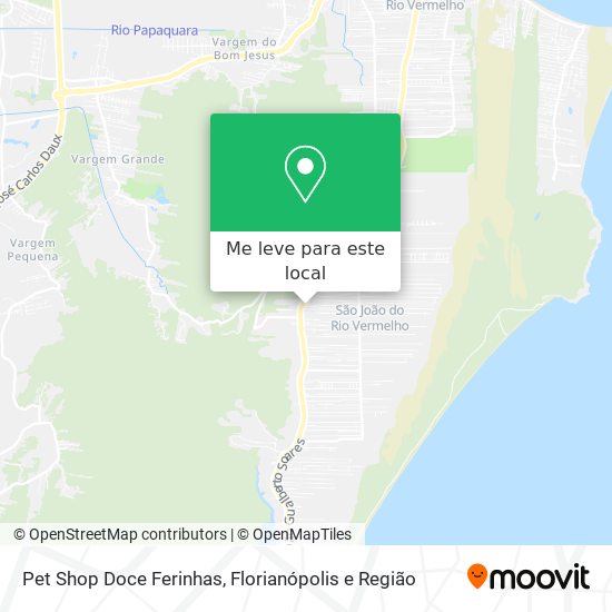 Pet Shop Doce Ferinhas mapa