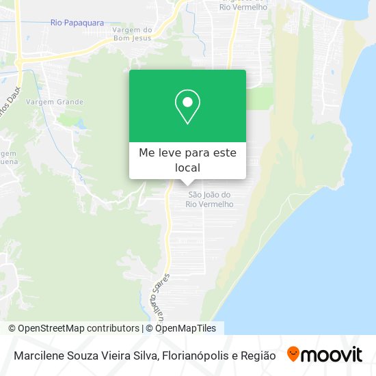Marcilene Souza Vieira Silva mapa