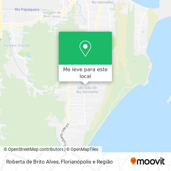 Roberta de Brito Alves mapa
