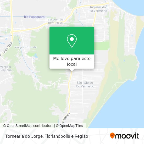 Tornearia do Jorge mapa