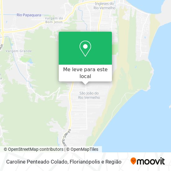 Caroline Penteado Colado mapa