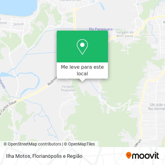 Ilha Motos mapa