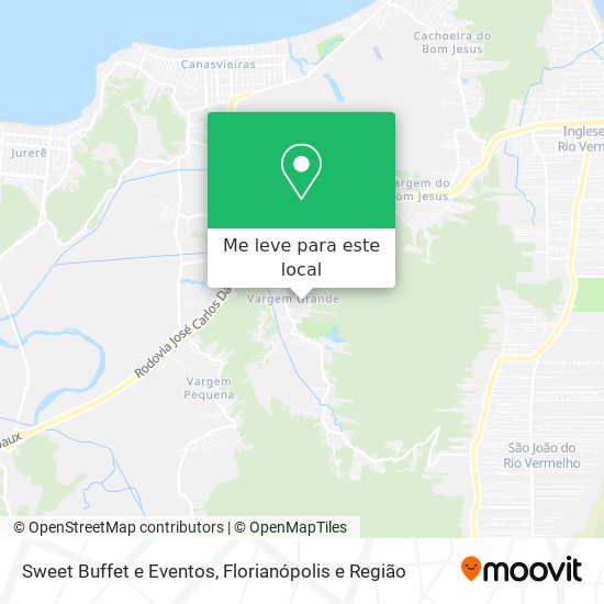 Sweet Buffet e Eventos mapa