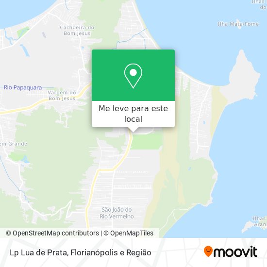 Lp Lua de Prata mapa