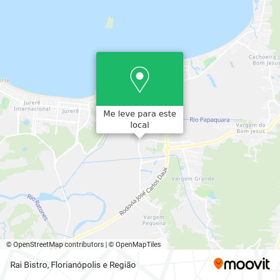 Rai Bistro mapa