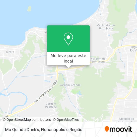 Mo Quiridu Drink's mapa