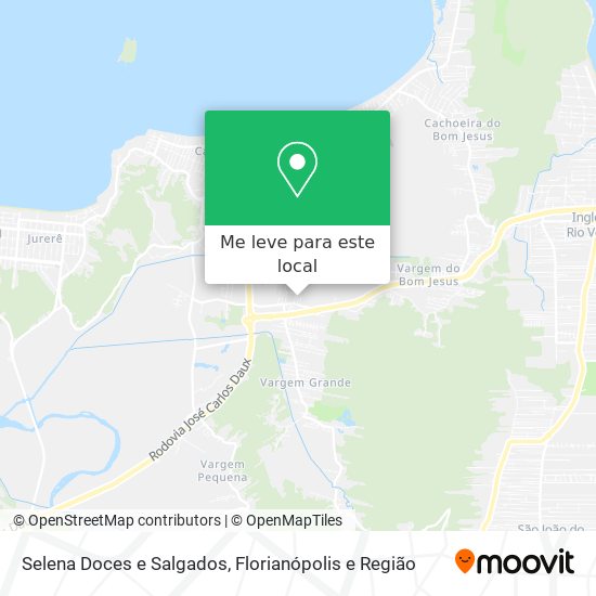 Selena Doces e Salgados mapa