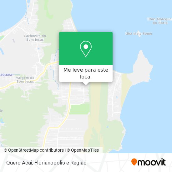 Quero Acai mapa