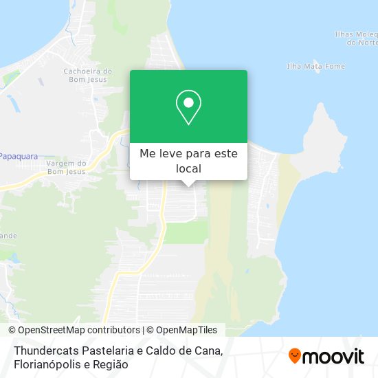 Thundercats Pastelaria e Caldo de Cana mapa