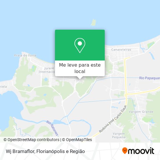 Wj Bramaflor mapa