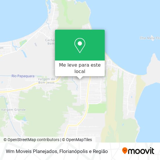 Wm Moveis Planejados mapa