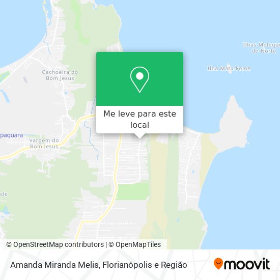Amanda Miranda Melis mapa
