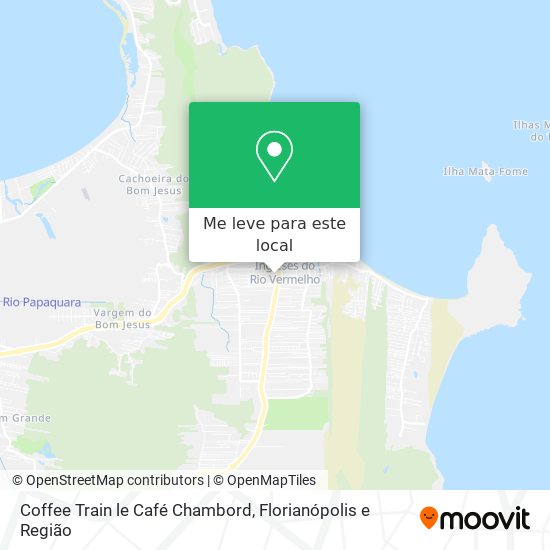 Coffee Train le Café Chambord mapa