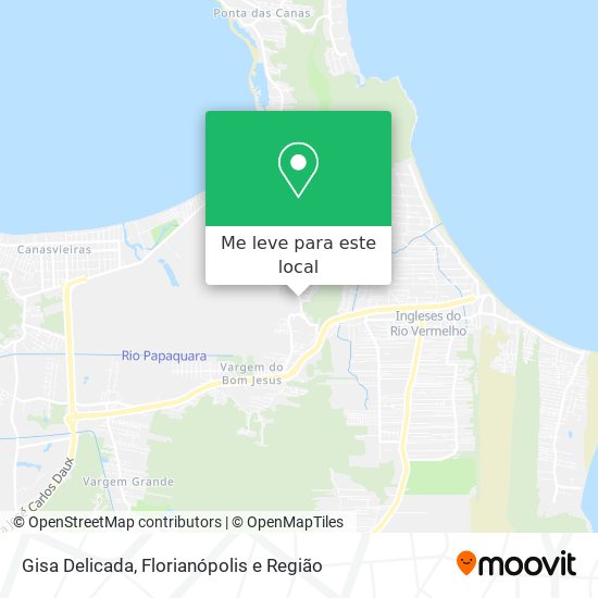 Gisa Delicada mapa
