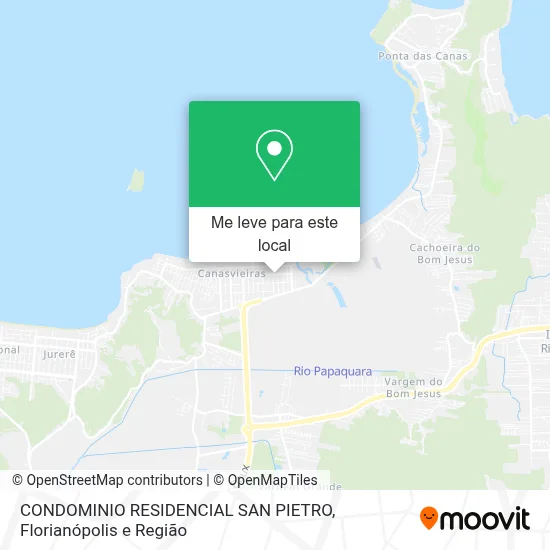 CONDOMINIO RESIDENCIAL SAN PIETRO mapa