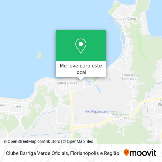 Clube Barriga Verde Oficiais mapa