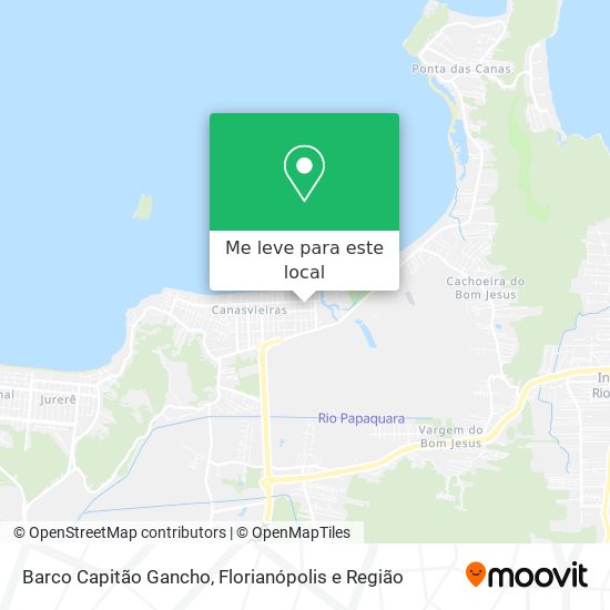 Barco Capitão Gancho mapa