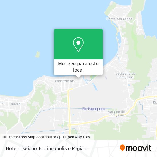 Hotel Tissiano mapa