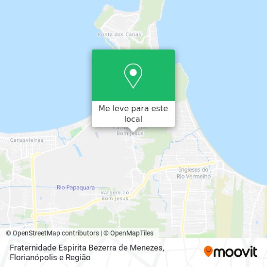 Fraternidade Espirita Bezerra de Menezes mapa