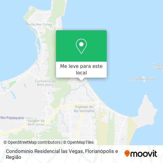 Condominio Residencial las Vegas mapa