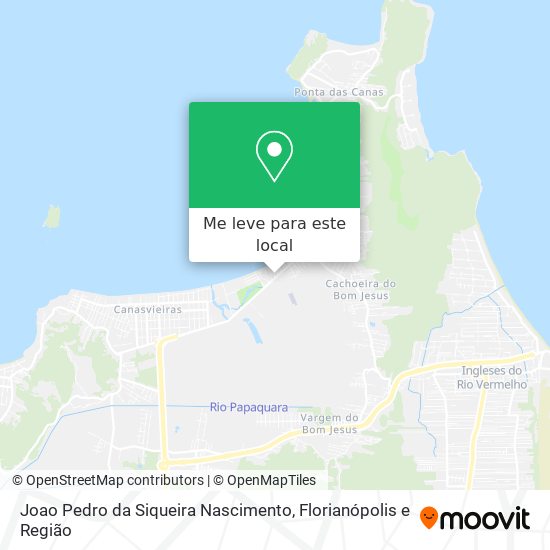 Joao Pedro da Siqueira Nascimento mapa