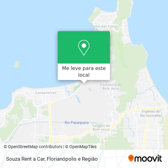 Souza Rent a Car mapa