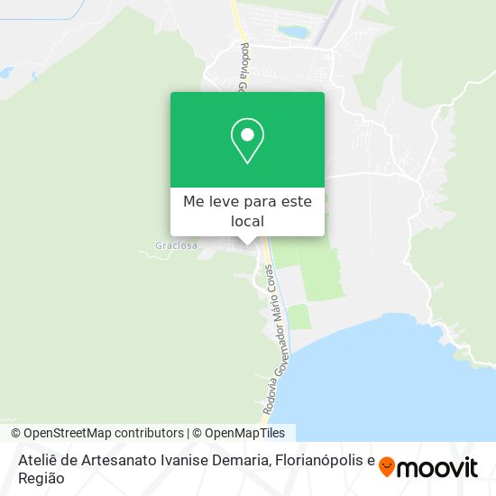 Ateliê de Artesanato Ivanise Demaria mapa