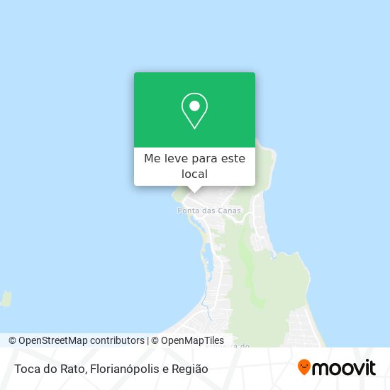 Toca do Rato mapa