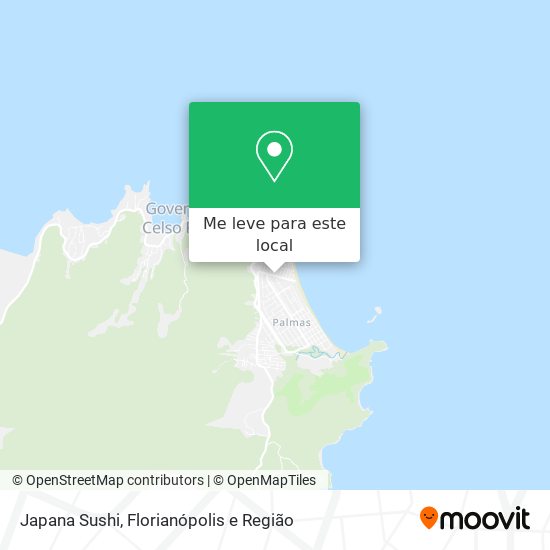 Japana Sushi mapa