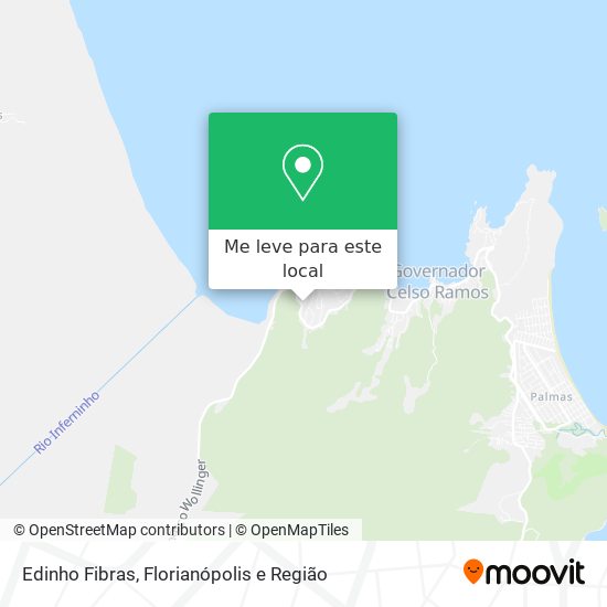 Edinho Fibras mapa