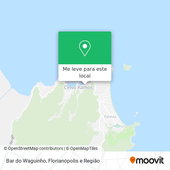 Bar do Waguinho mapa