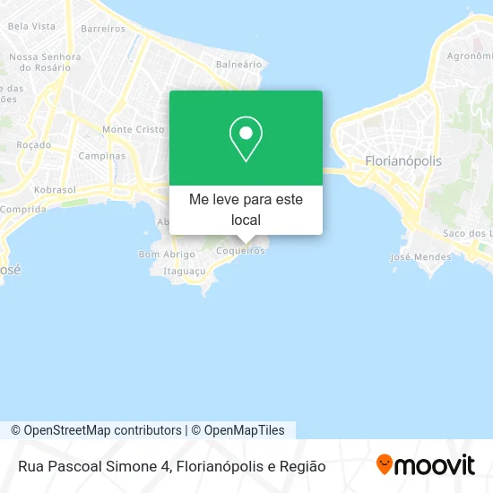 Rua Pascoal Simone 4 mapa