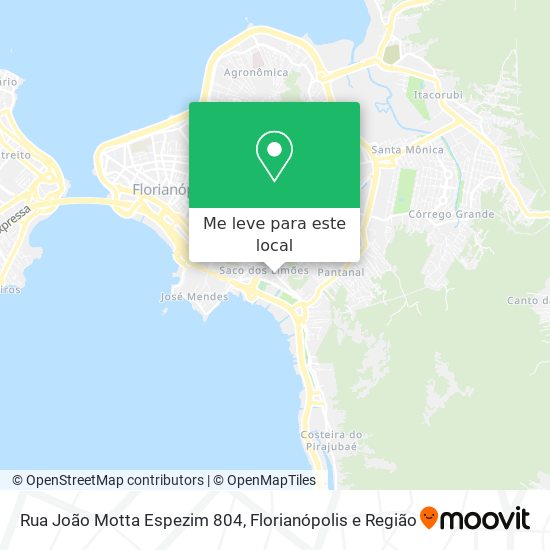 Rua João Motta Espezim 804 mapa