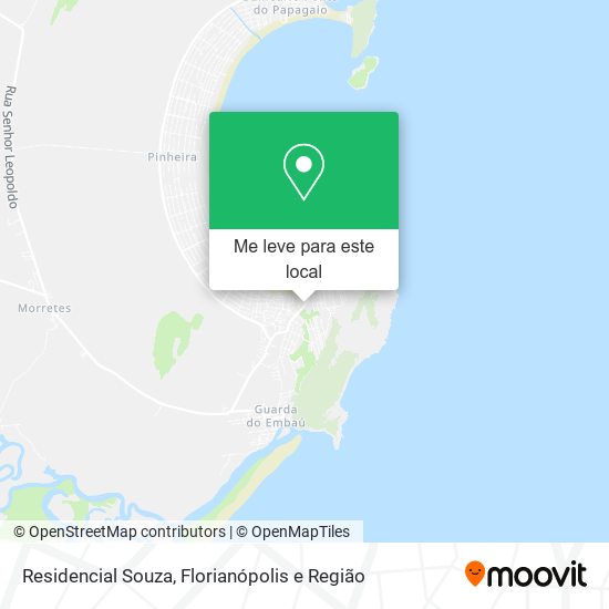 Residencial Souza mapa