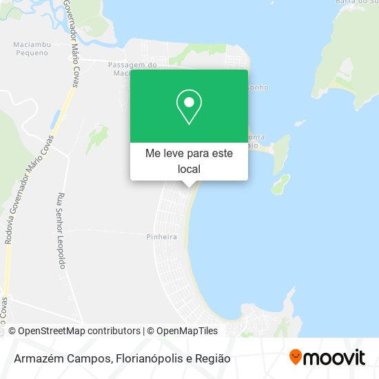 Armazém Campos mapa