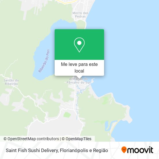 Saint Fish Sushi Delivery mapa