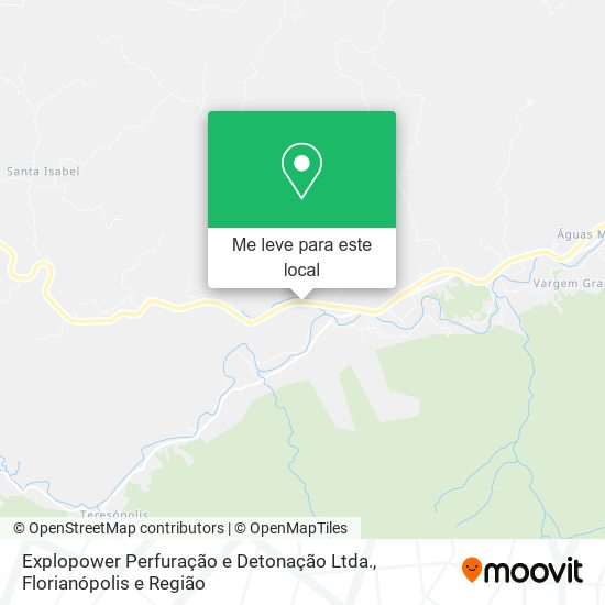 Explopower Perfuração e Detonação Ltda. mapa