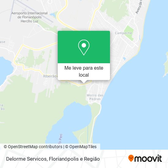 Delorme Servicos mapa