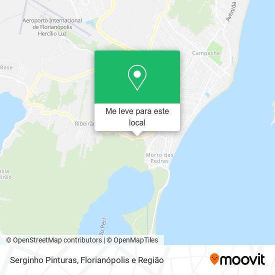 Serginho Pinturas mapa