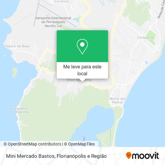 Mini Mercado Bastos mapa